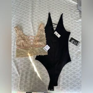 2 NWT body top, one from EXPRESS